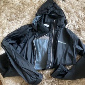 Columbia raincoat / womens / size small
